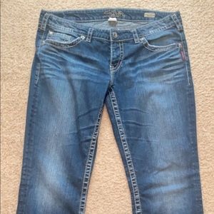 Berkley Surplus Bootcut Silver Jeans